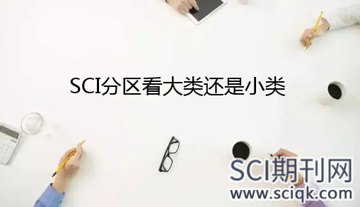 SCI分区看大类还是小类